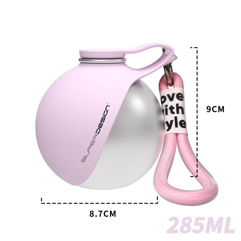 Portable Dog Water Bottle with Bowl | Leak-Proof Travel Bottle for Dogs