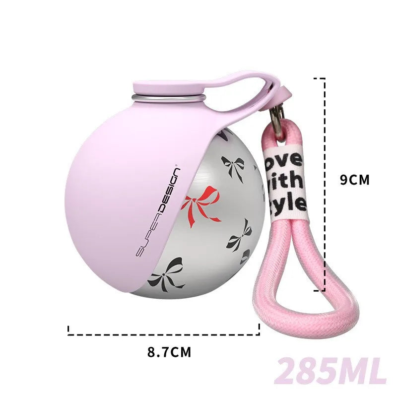 Portable Dog Water Bottle with Bowl | Leak-Proof Travel Bottle for Dogs