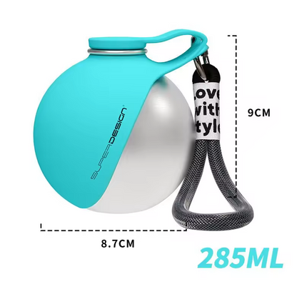 Portable Dog Water Bottle with Bowl | Leak-Proof Travel Bottle for Dogs