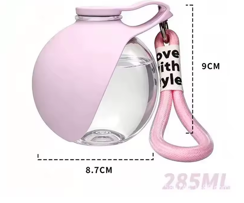 Portable Dog Water Bottle with Bowl | Leak-Proof Travel Bottle for Dogs